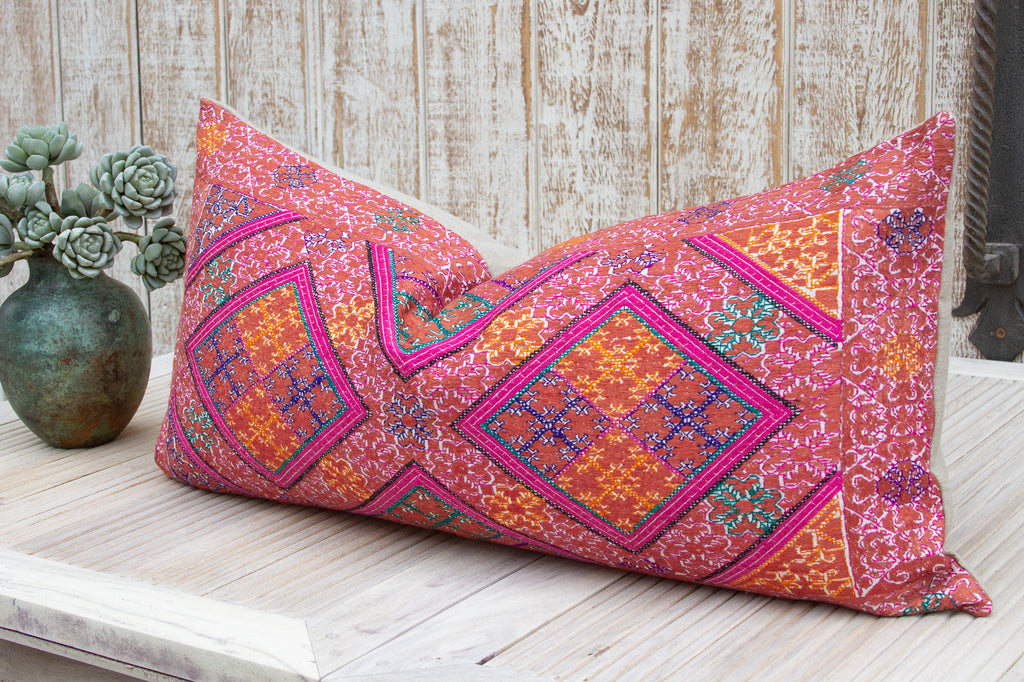 Antique Maida Sindh Silk Pillow (Trade)