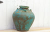 Aged Blue Indo-Chinese Martaban Pot