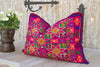 Ishani Thar Silk Embroidered Antique Pillow (Trade)