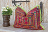 Anvi Thar Silk Embroidered Antique Pillow