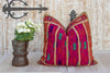 Khushi Thar Silk Embroidered Antique Pillow