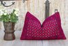 Leena Thar Silk Embroidered Antique Pillow
