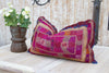 Libni Thar Silk Embroidered Antique Pillow