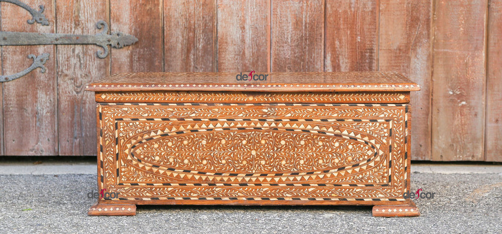 Anglo Indian Azira Inlay Trunk