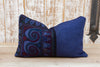 Thuza Antique Indigo Grain Sack Pillow (Trade)
