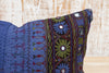 Zar Antique Indigo Grain Sack Pillow (Trade)