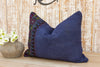 Jiya Antique Indigo Grain Sack Pillow (Trade)