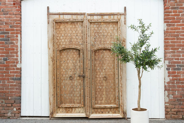 Pair of Antique Moorish Entry Doors