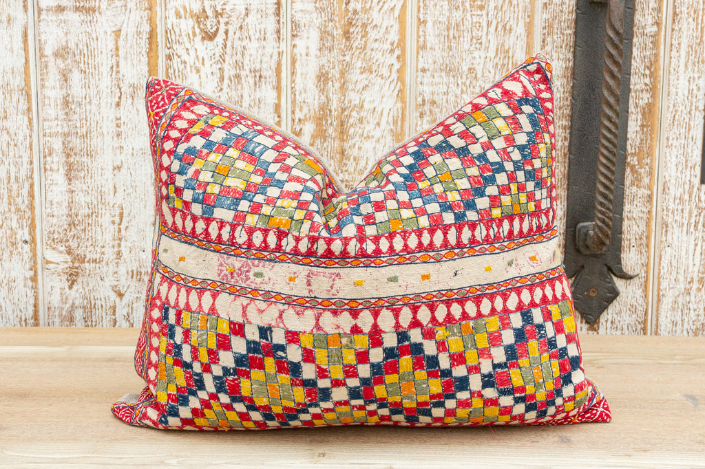 Yarzar Antique Tribal Grain Sack Pillow (Trade)