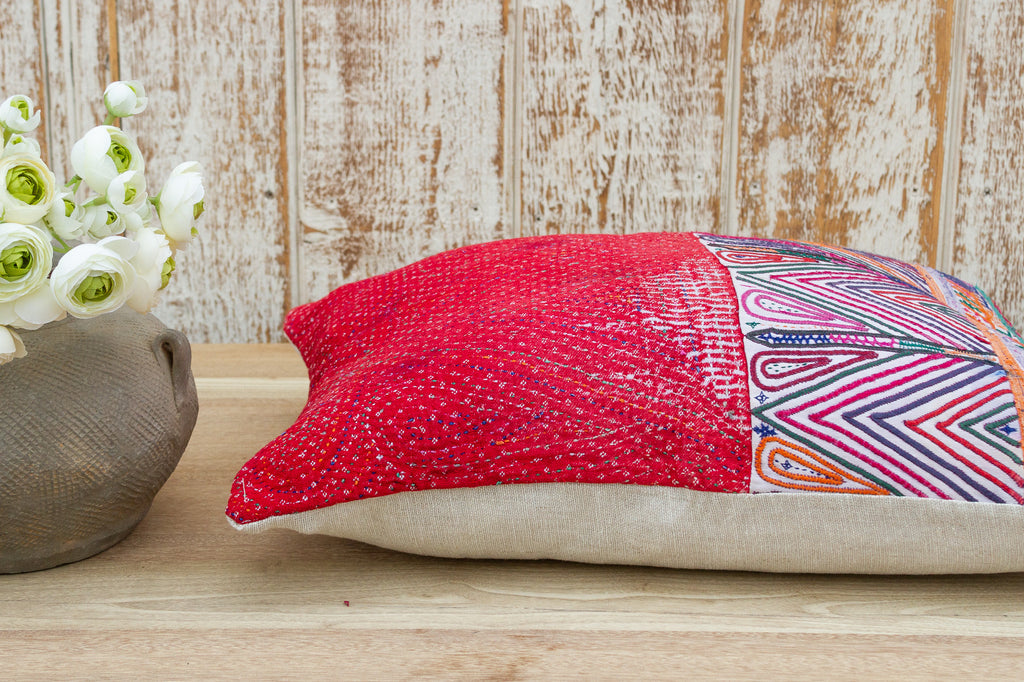 Bhun Antique Tribal Grain Sack Pillow (Trade)