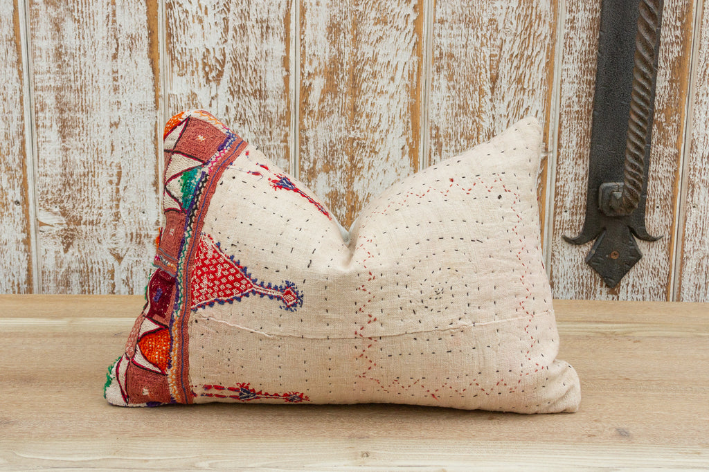Maahi Antique Tribal Grain Sack Pillow (Trade)