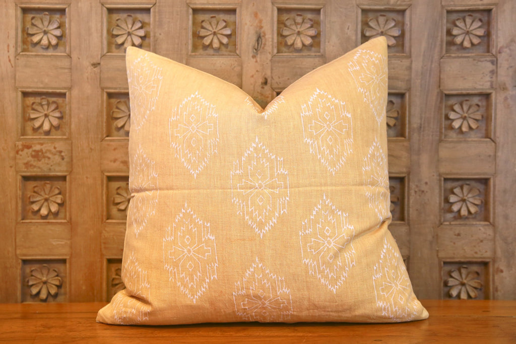 Chimalli Aztec Block Print Pillow (Trade)