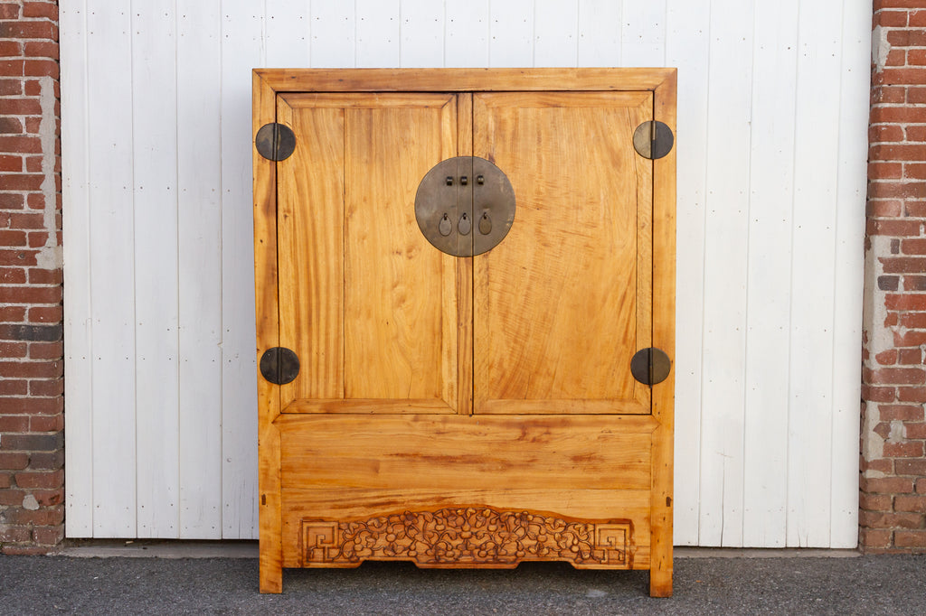 Antique Asian Cedar Armoire