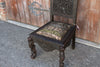 Rare Carved Anglo Indian Chair