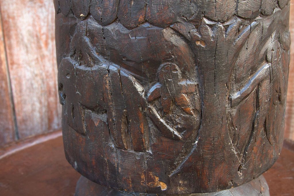 Naga Carved Mortar (Trade)