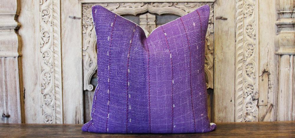 Nafisah Bengal Kantha Pillow (Trade)
