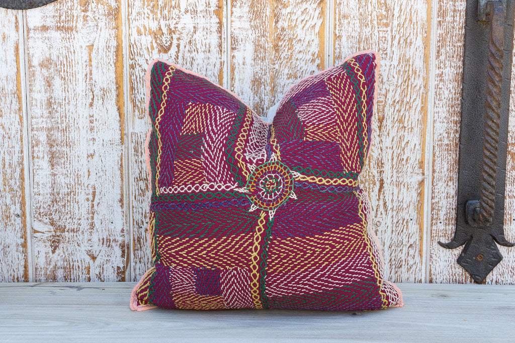 Lilac Sindh Sami Square Pillow